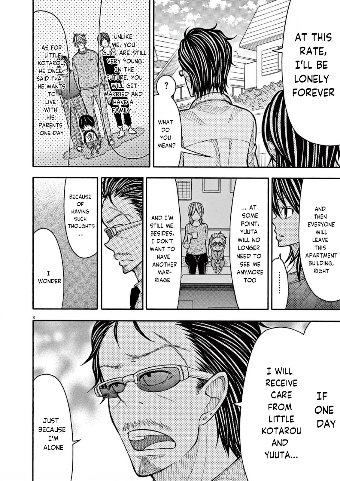 Kotaro Lives Alone, Chapter 129 image 008